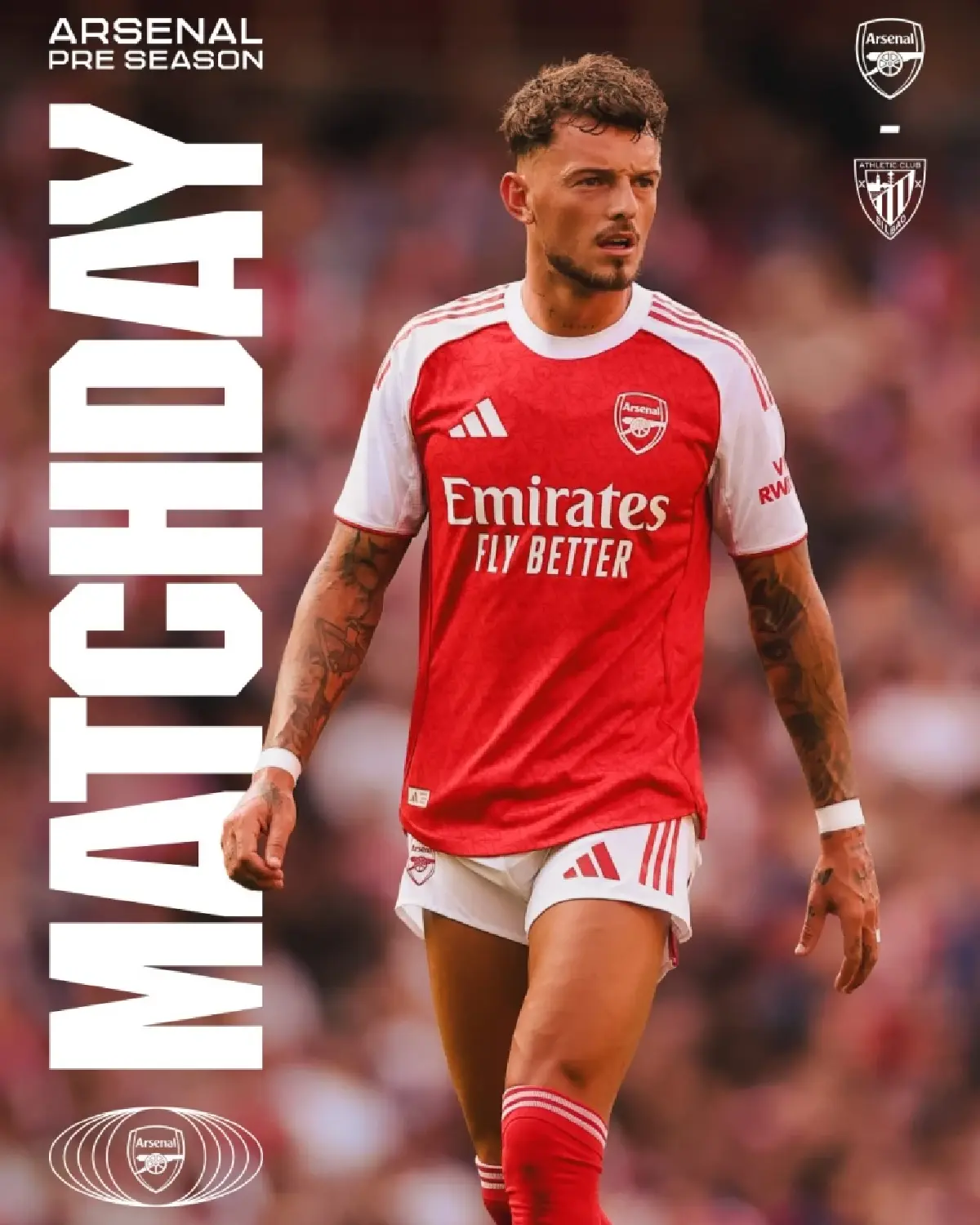 LIVE ถ่ายทอดสด ฟุตบอลอุ่นเครื่อง อาร์เซน่อล พบ บิลเบา วันนี้