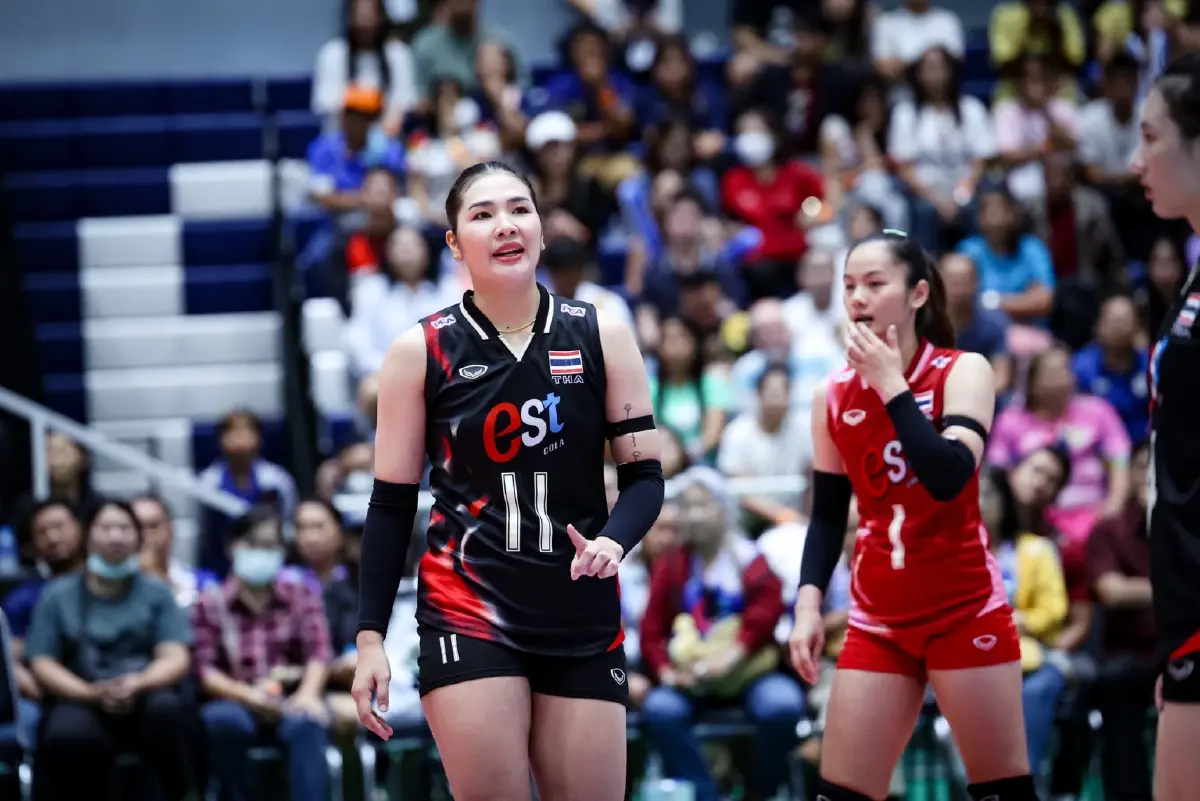 LIVE ถ่ายทอดสด วอลเลย์บอลหญิงทีมชาติ ไทย พบ เวียดนาม ซีวีลีก 2025