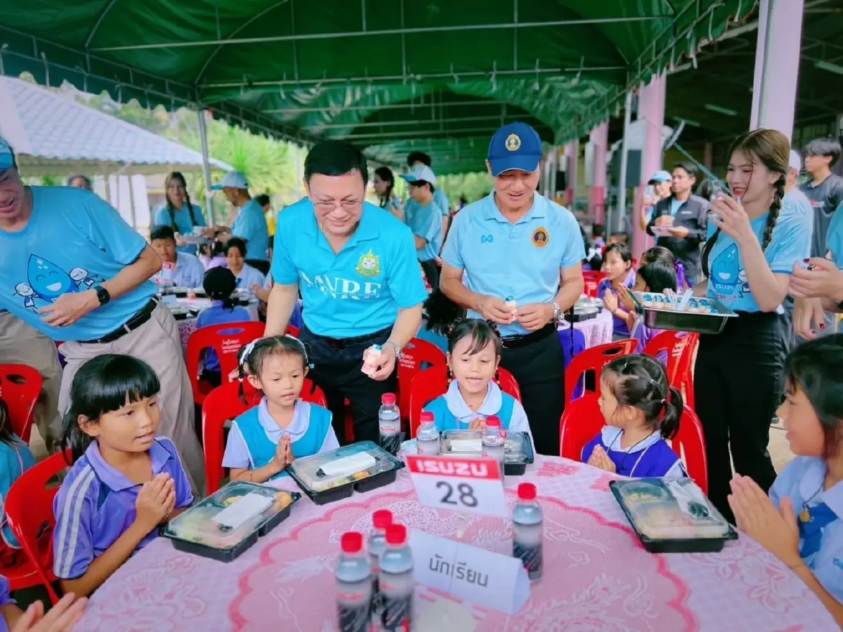 น้ำบาดาล-อีซูซุ จัดโครงการให้น้ำเพื่อชีวิตแห่งที่ 45 ที่กาญจนบุรี