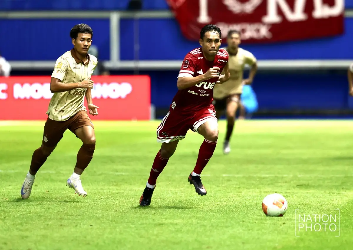 ผลบอลไทยลีก บุรีรัมย์ บุกชนะ ทรู แบงค็อก 2-1 ศุภชัยยิง 1 จ่าย 1