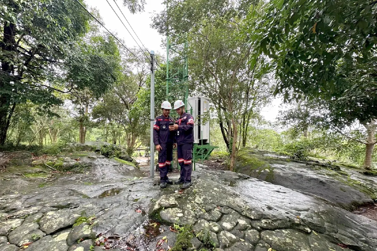 ทรู คอร์ปอเรชั่น สนับสนุนภาครัฐและกองทัพไทย เสริมสัญญาณสื่อสาร 5G-4G-3G บนภูมะเขือ