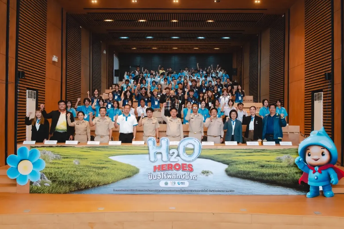 กรมชลฯ ดึงเยาวชนร่วมโครงการ “H2O HEROES” ปั้นฮีโร่พิทักษ์น้ำ