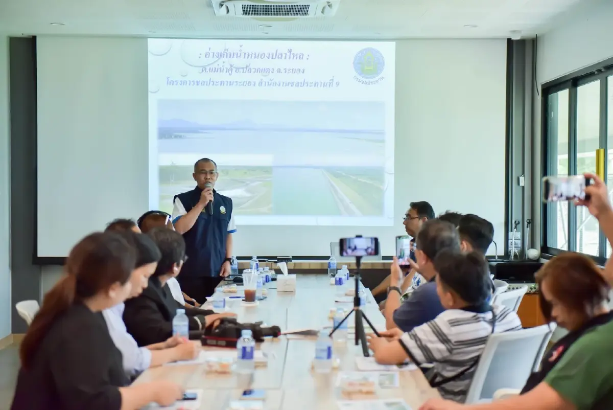 "น้ำ" เพื่อเศรษฐกิจมั่นคง กรมชลฯ เดินหน้าบริหารจัดการน้ำหนุน EEC