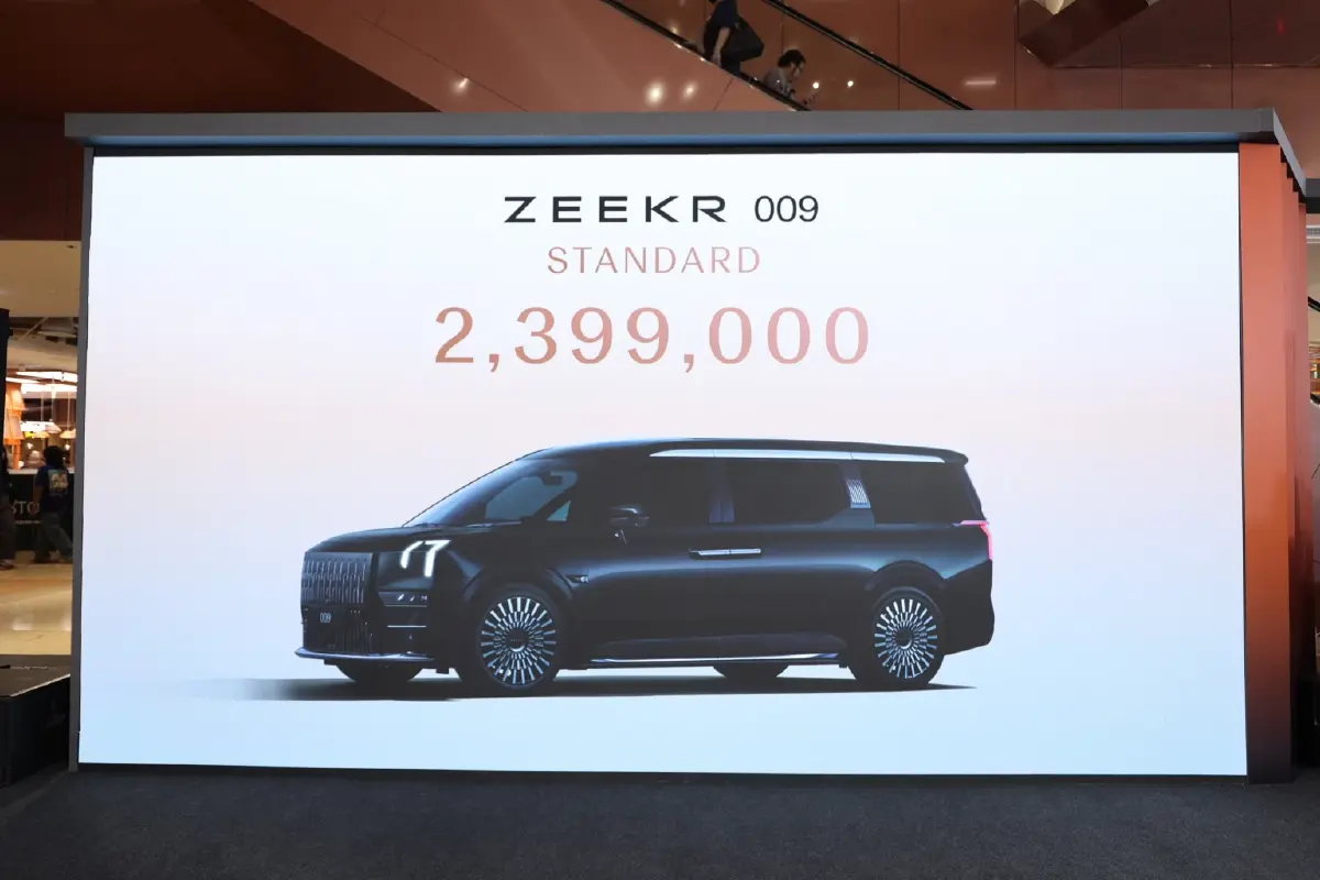 ZEEKR 009 Standard 7-Seater นวัตกรรม Luxury EV MPV เริ่ม 2.39 ลบ.