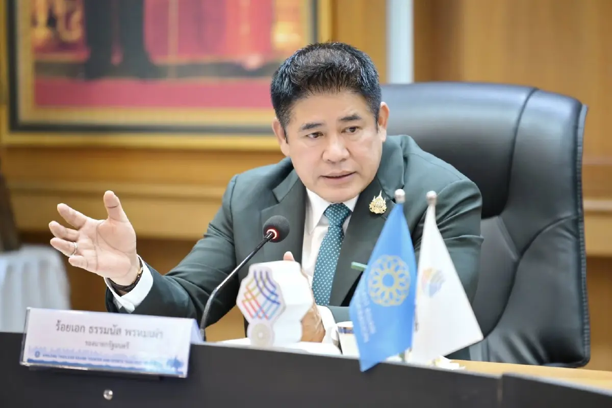 ธรรมนัสตั้งเป้าดึง นทท.จีน 2 ล้านคนใน 4 เดือน ใช้ AI เสริมมั่นใจ