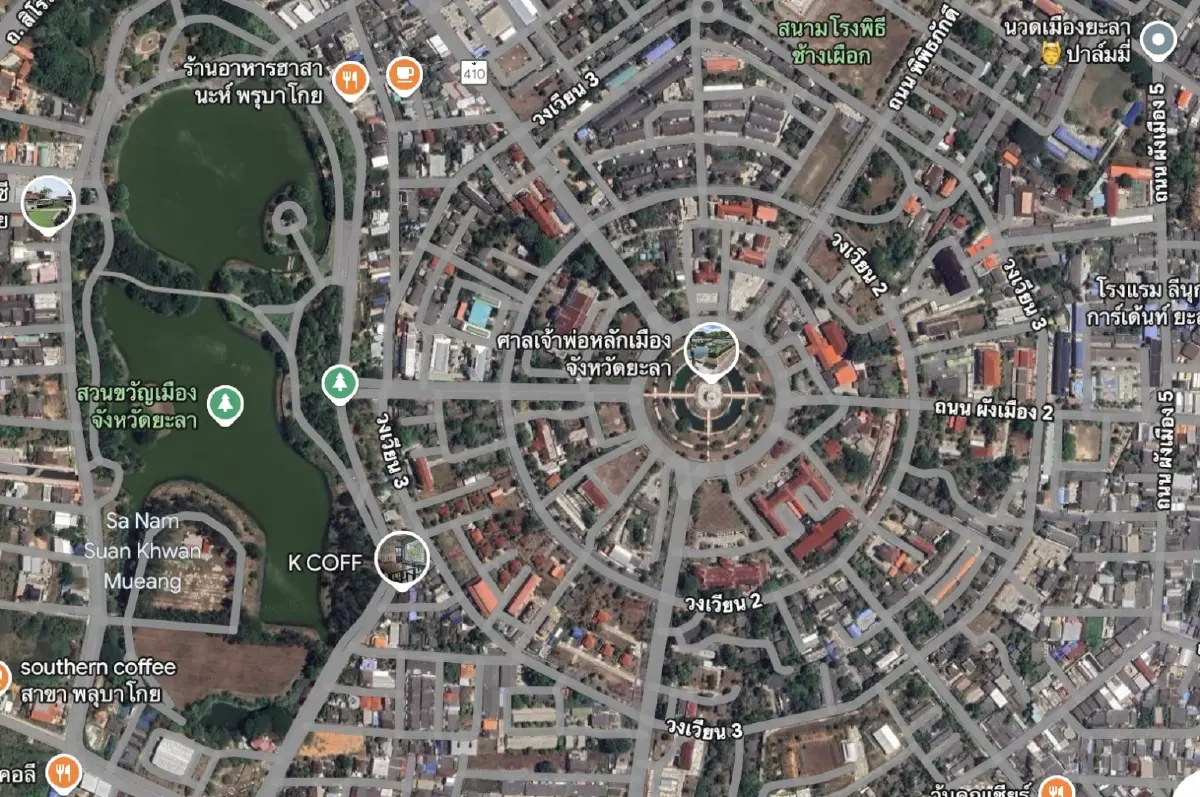 เมืองใยแมงมุม “ยะลา” นครที่สร้างจากผังเมือง นวัตกรรมที่มาก่อนกาล