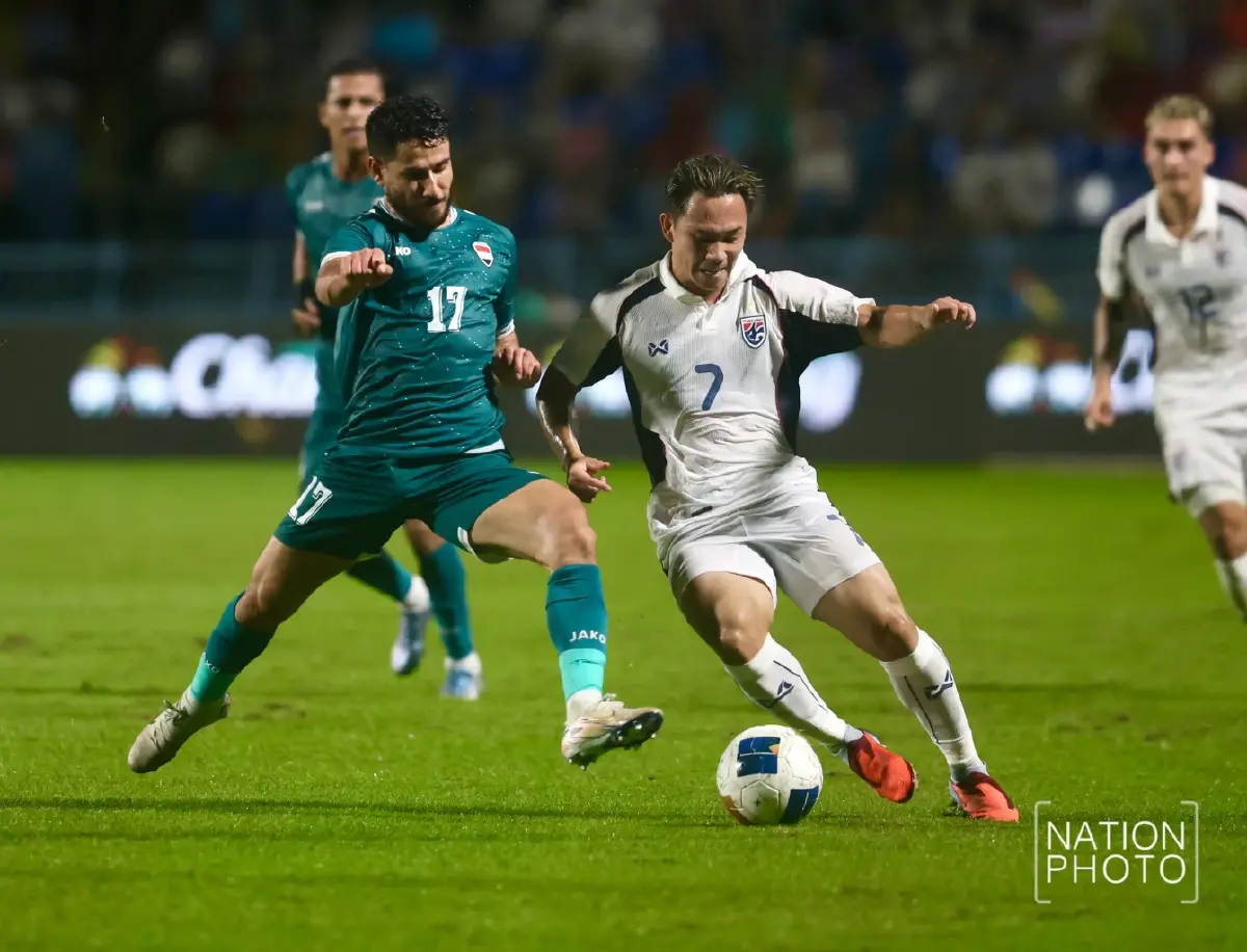 ผลบอล ทีมชาติไทย พ่าย อิรัก 0-1 ชวดแชมป์คิงส์คัพ ครั้งที่ 51