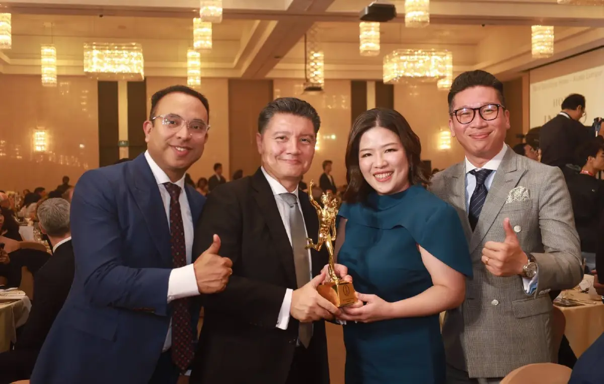 ออนิกซ์ ฮอสพิทาลิตี้ กรุ๊ป รับรางวัล Best Local Hotel Brand Thailand