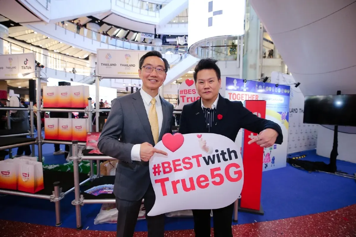 ทรูหนุนไทยเจ้าภาพซีเกมส์-พาราเกมส์ ชูสัญญาณแห่งความสุขไร้ขีดจำกัด