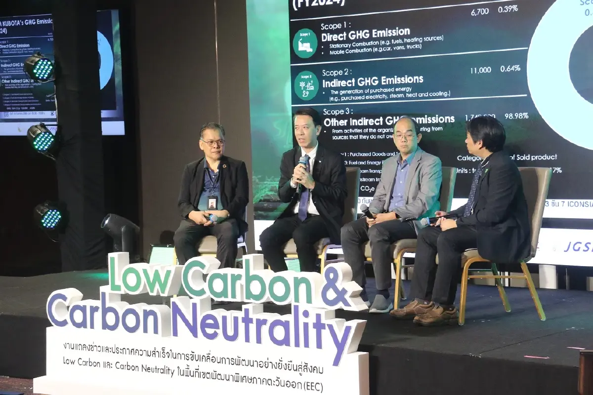 “Carbon Management Platform” หัวใจขับเคลื่อน EEC สู่ความเป็นกลางทางคาร์บอน