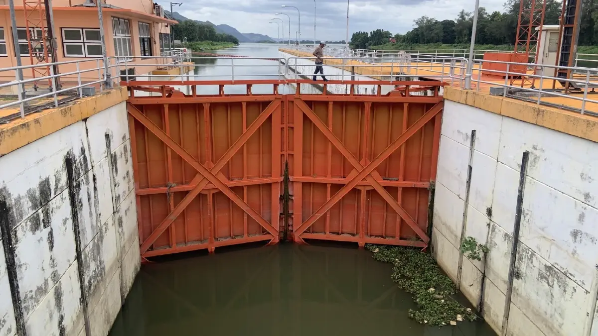 ล่องสำรวจเขื่อนแม่กลอง “หัวใจความมั่นคงของน้ำ” ในภาคตะวันตก