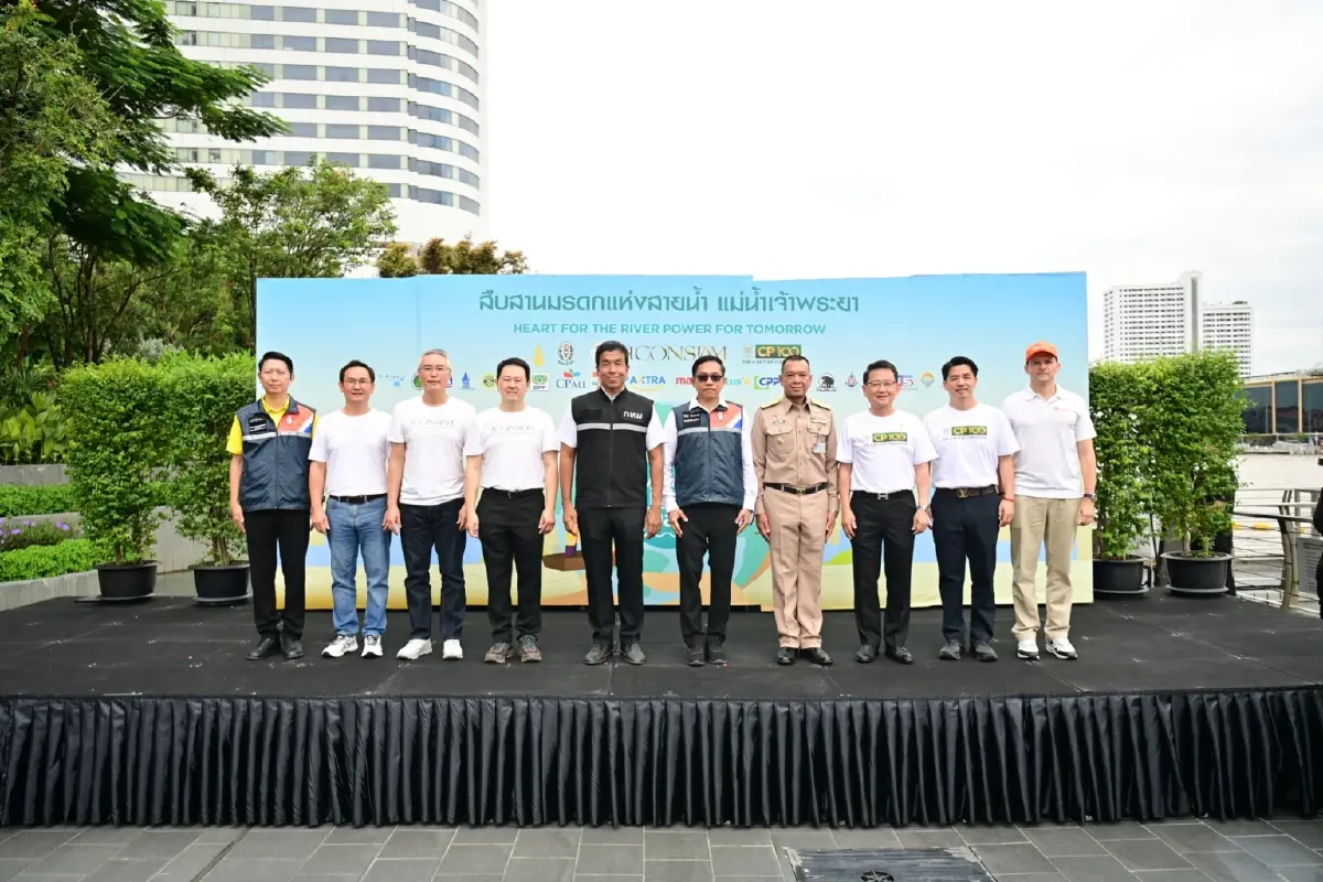 ซีพี ผนึกพันธมิตร 6 องค์กรใหญ่ ร่วม 'สืบสานมรดกแห่งสายน้ำเจ้าพระยา'