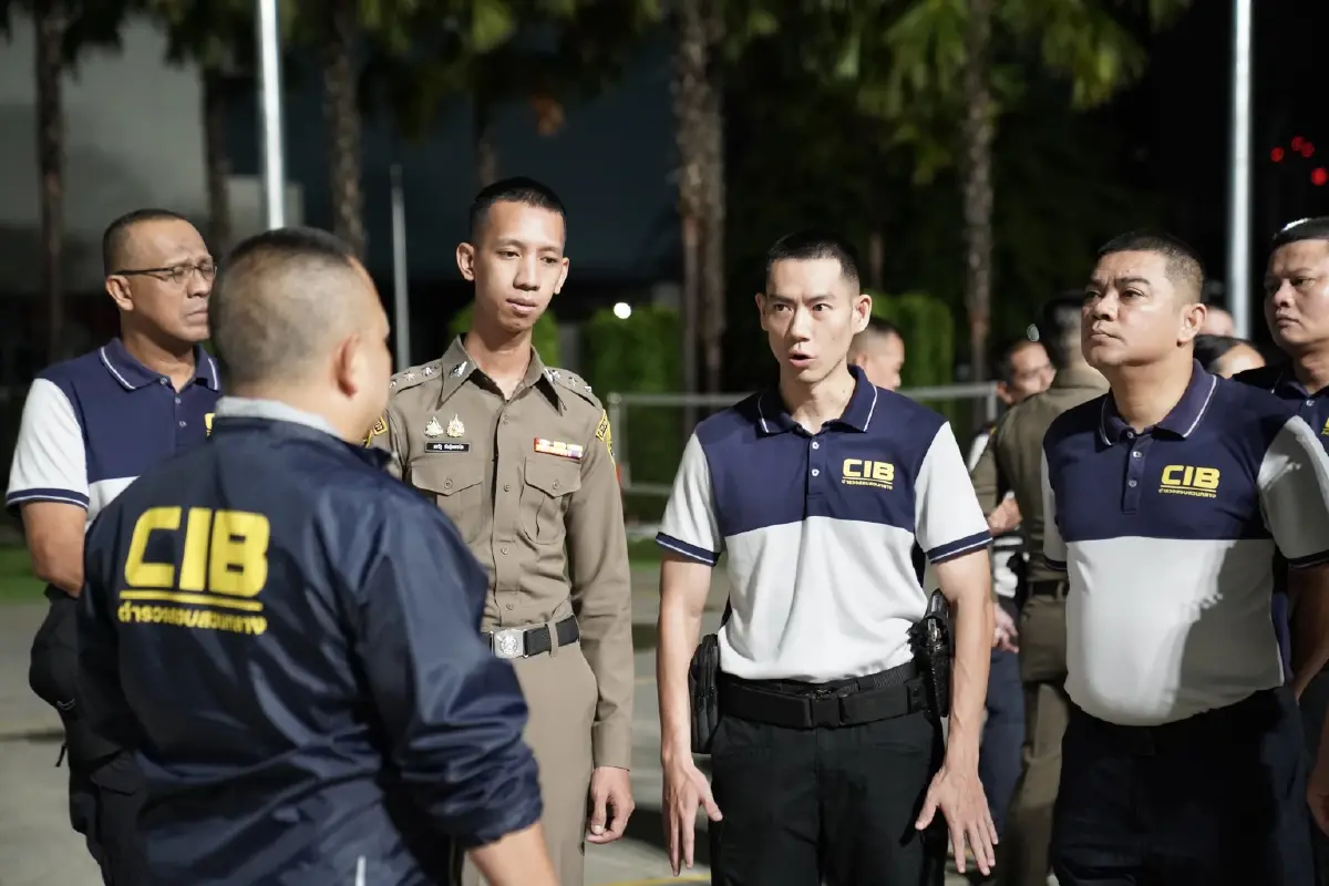 CIB ทลายแก๊งบริษัทผีจีนเทา หลอกลงทุนเทรดหุ้น รวบ 15 ผู้ต้องหา