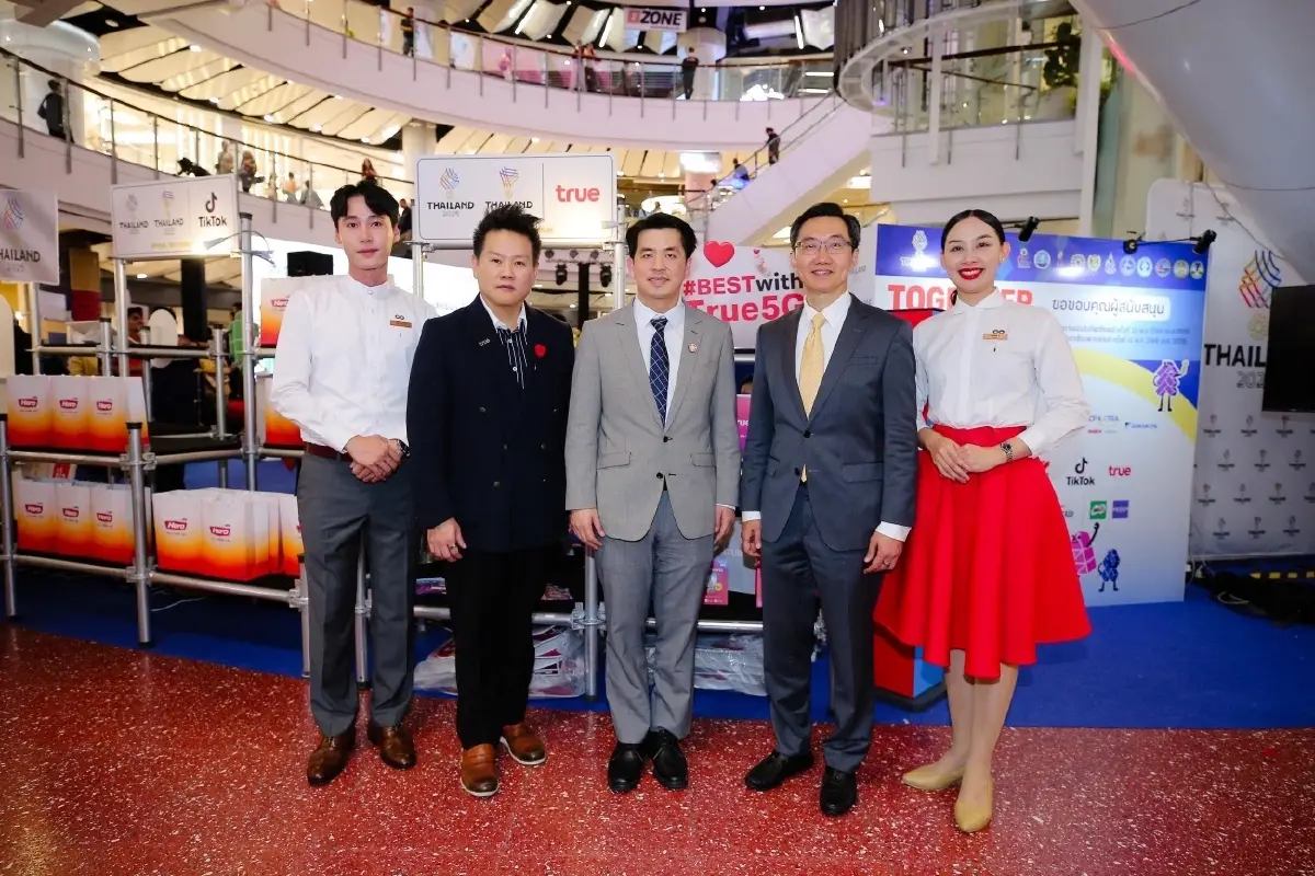 ทรูหนุนไทยเจ้าภาพซีเกมส์-พาราเกมส์ ชูสัญญาณแห่งความสุขไร้ขีดจำกัด