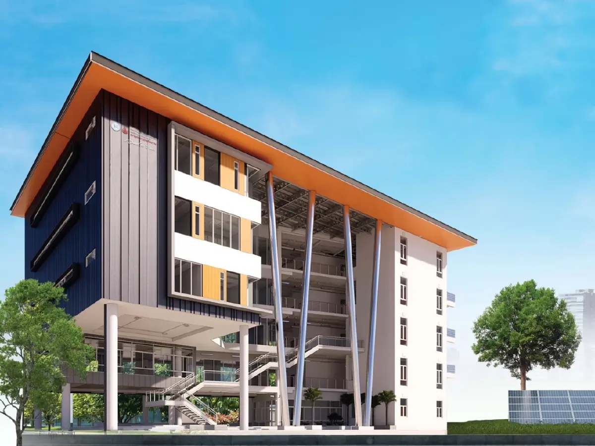 อาคารต้นแบบสาธิตการใช้พลังงานสุทธิเป็นศูนย์ “Net Zero Energy Building”หรือ อาคาร 70 ปี พพ. เป็นอาคารใหม่ล่าสุดบนพื้นที่ของกรมพัฒนาพลังงานทดแทนและอนุรักษ์พลังงาน (พพ.) กระทรวงพลังงาน