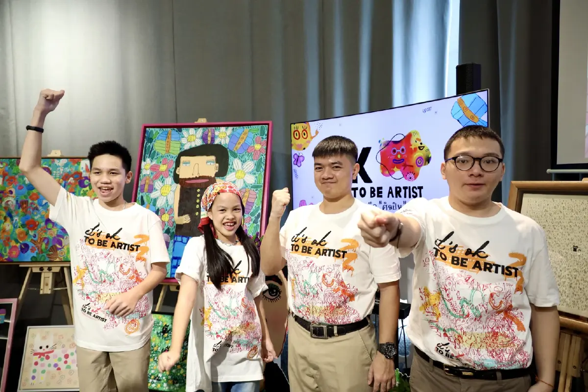 It’s Ok to be Artist พลังสร้างสรรค์จากศิลปินออทิสติกกว่า 30 ชีวิต