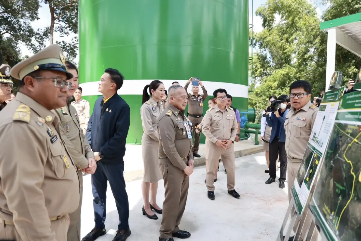 ราชเลขานุการฯ ติดตามโครงการพัฒนาแหล่งน้ำบาดาล จ.ร้อยเอ็ด
