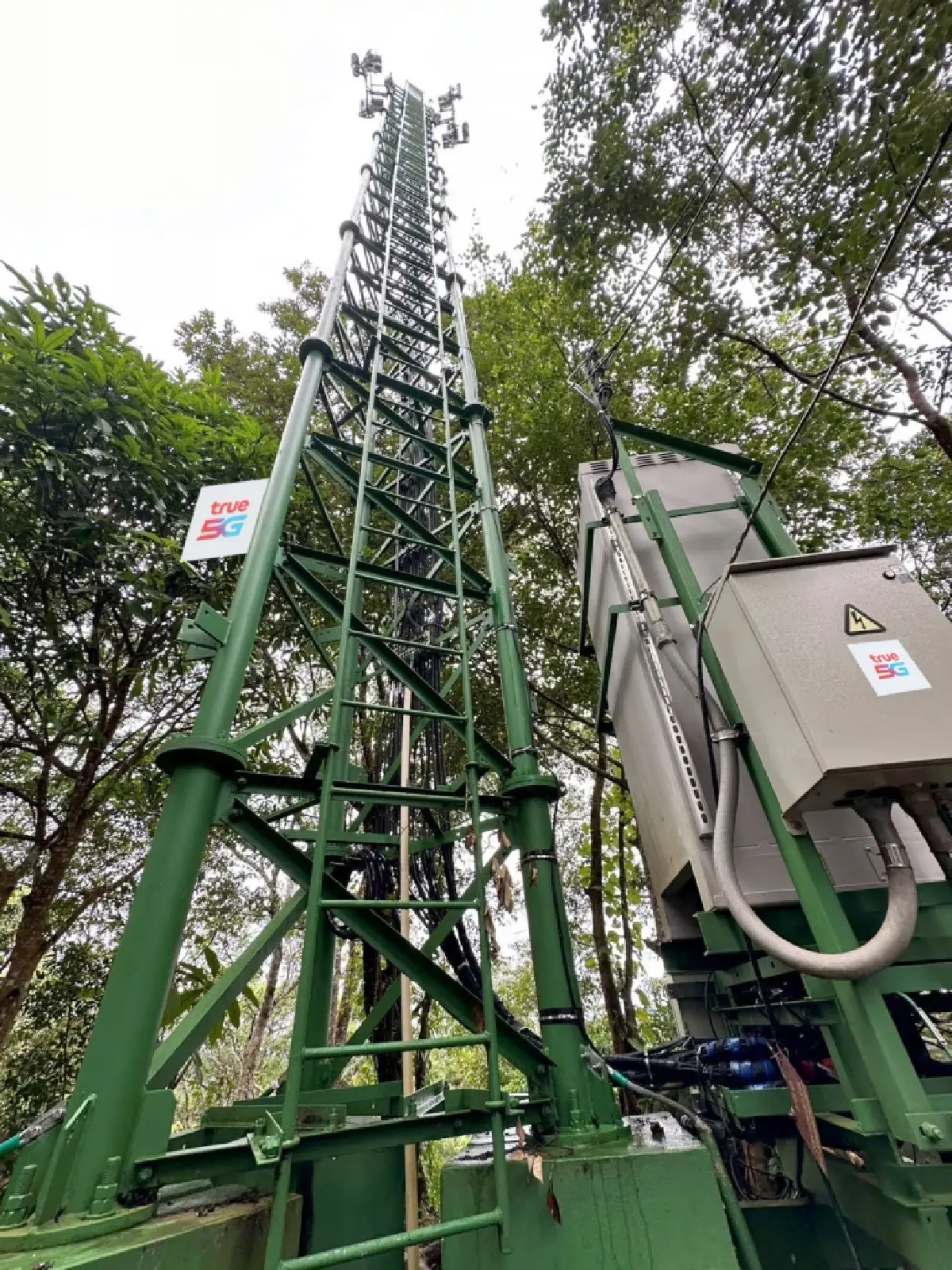 ทรู คอร์ปอเรชั่น สนับสนุนภาครัฐและกองทัพไทย เสริมสัญญาณสื่อสาร 5G-4G-3G บนภูมะเขือ