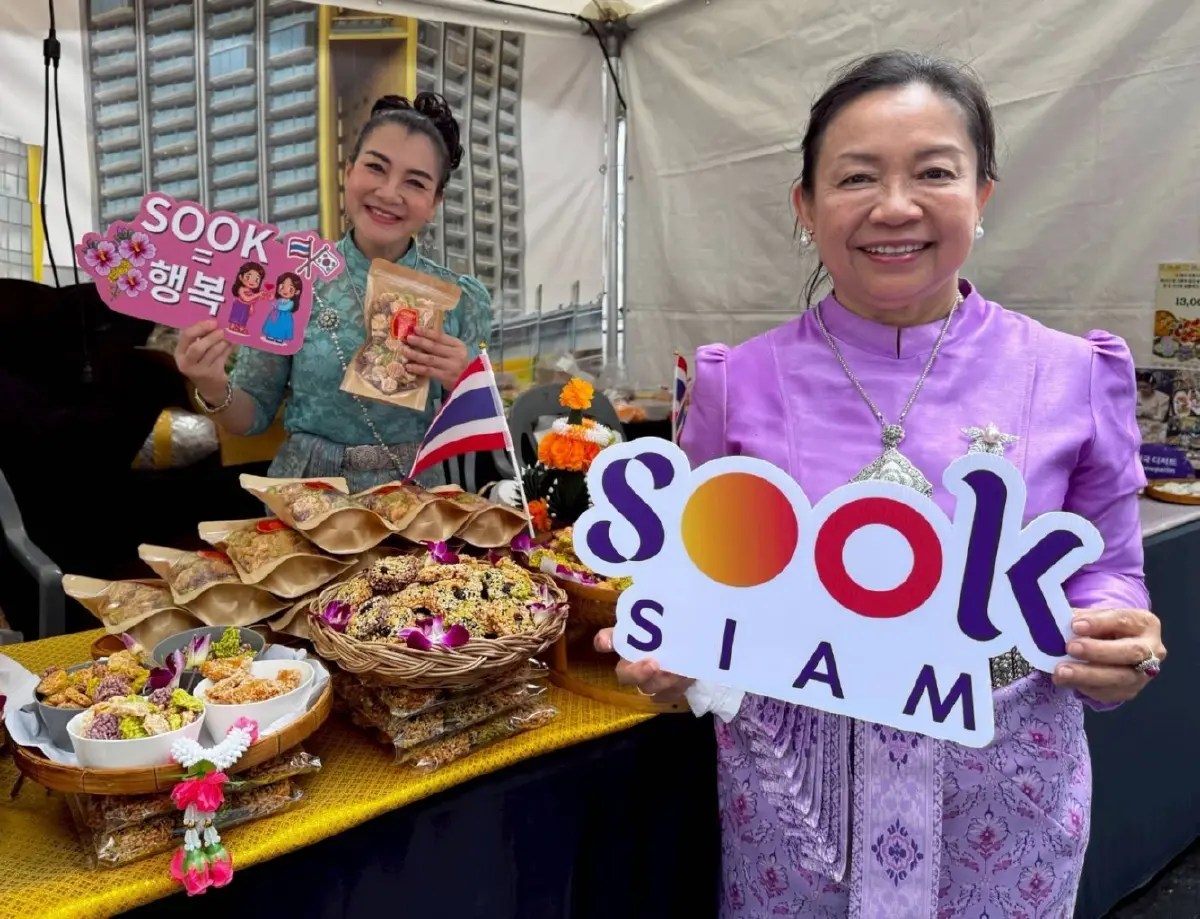 ไอคอนสยามบุกโซล! “สุขสยาม-ไอคอนคราฟต์” โชว์เสน่ห์ไทยสุดปัง