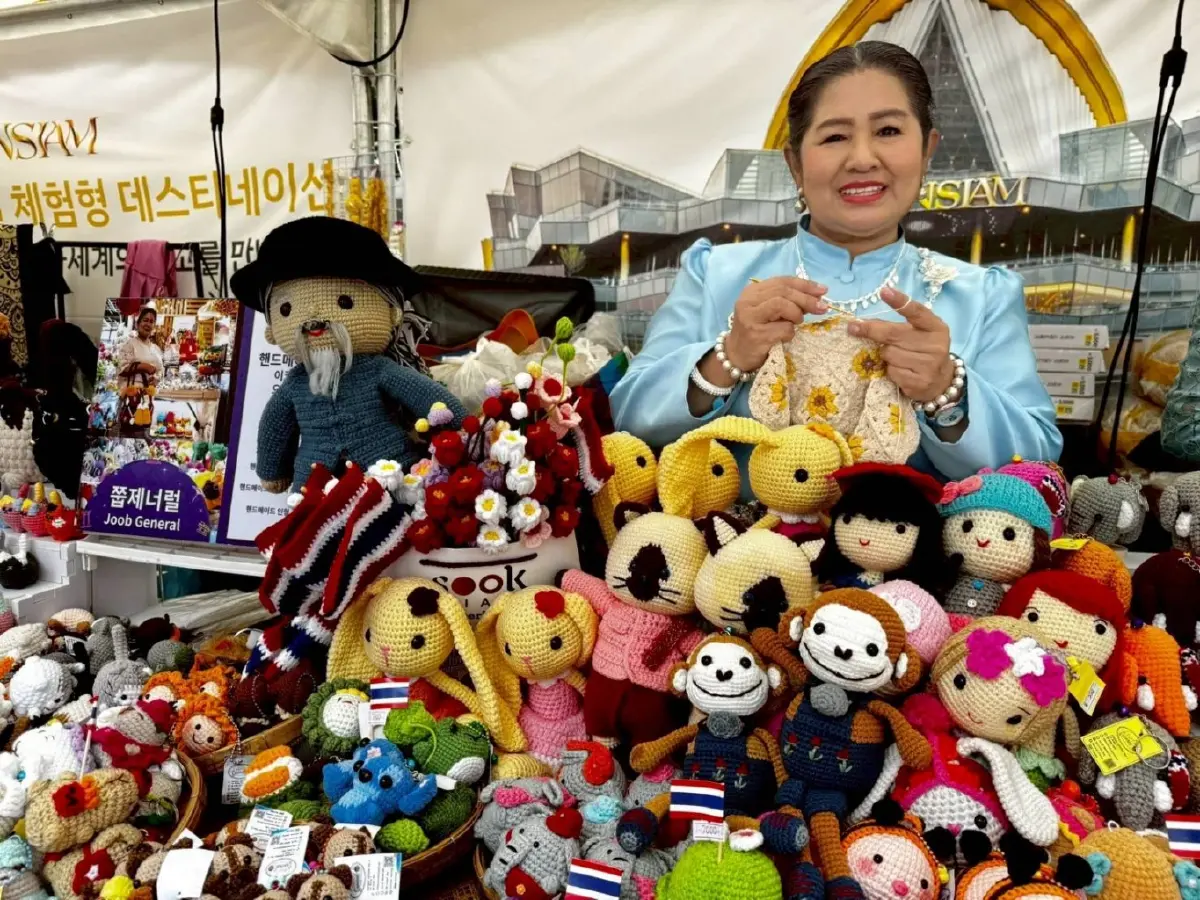 ไอคอนสยามบุกโซล! “สุขสยาม-ไอคอนคราฟต์” โชว์เสน่ห์ไทยสุดปัง