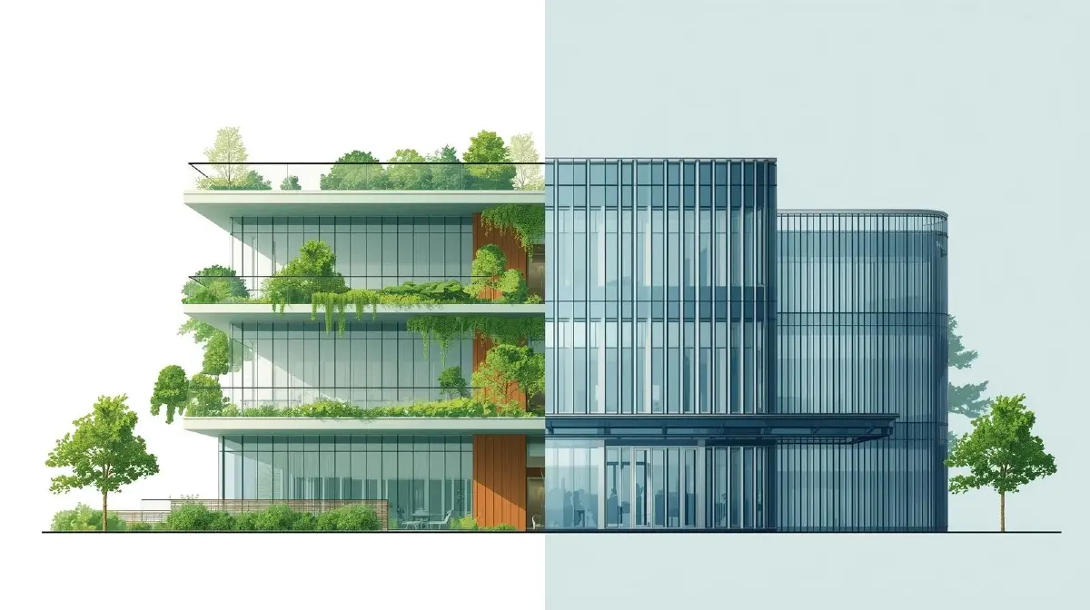 เทียบชัดๆ อาคารเขียว VS. อาคารพลังงานเป็นศูนย์ ต่างกันตรงไหน?