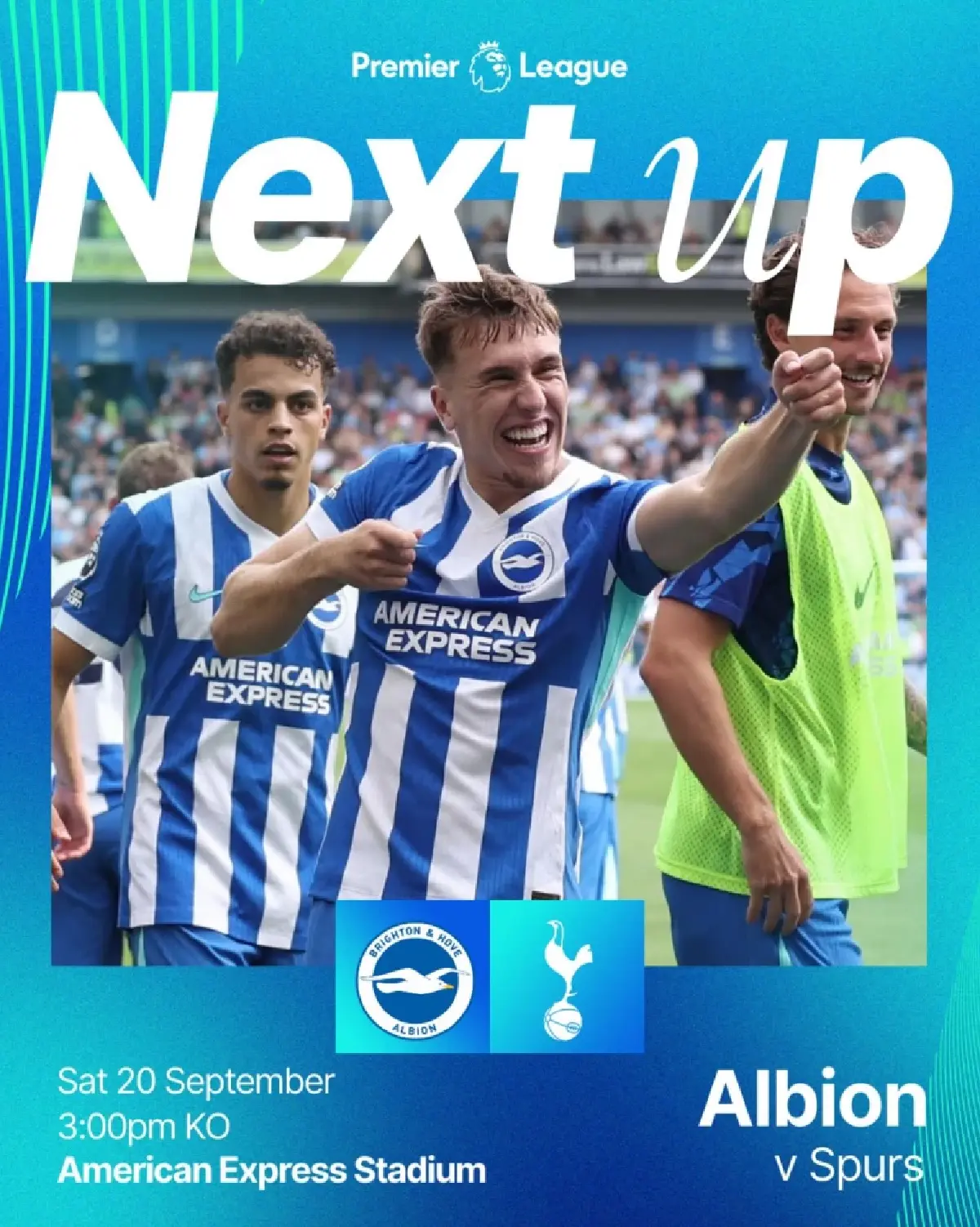 ถ่ายทอดสด ไบรท์ตัน พบ สเปอร์ส พรีเมียร์ลีก ดูบอลสด วันนี้ 20 ก.ย.68