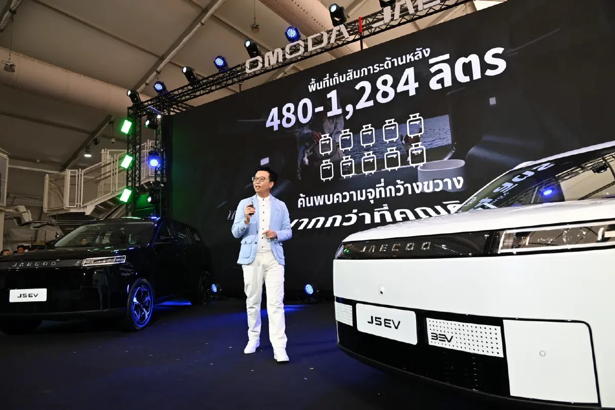 “JAECOO 5 EV” แรงเกินต้าน OMODA & JAECOO ตั้งเป้าโต 100% ปี 69