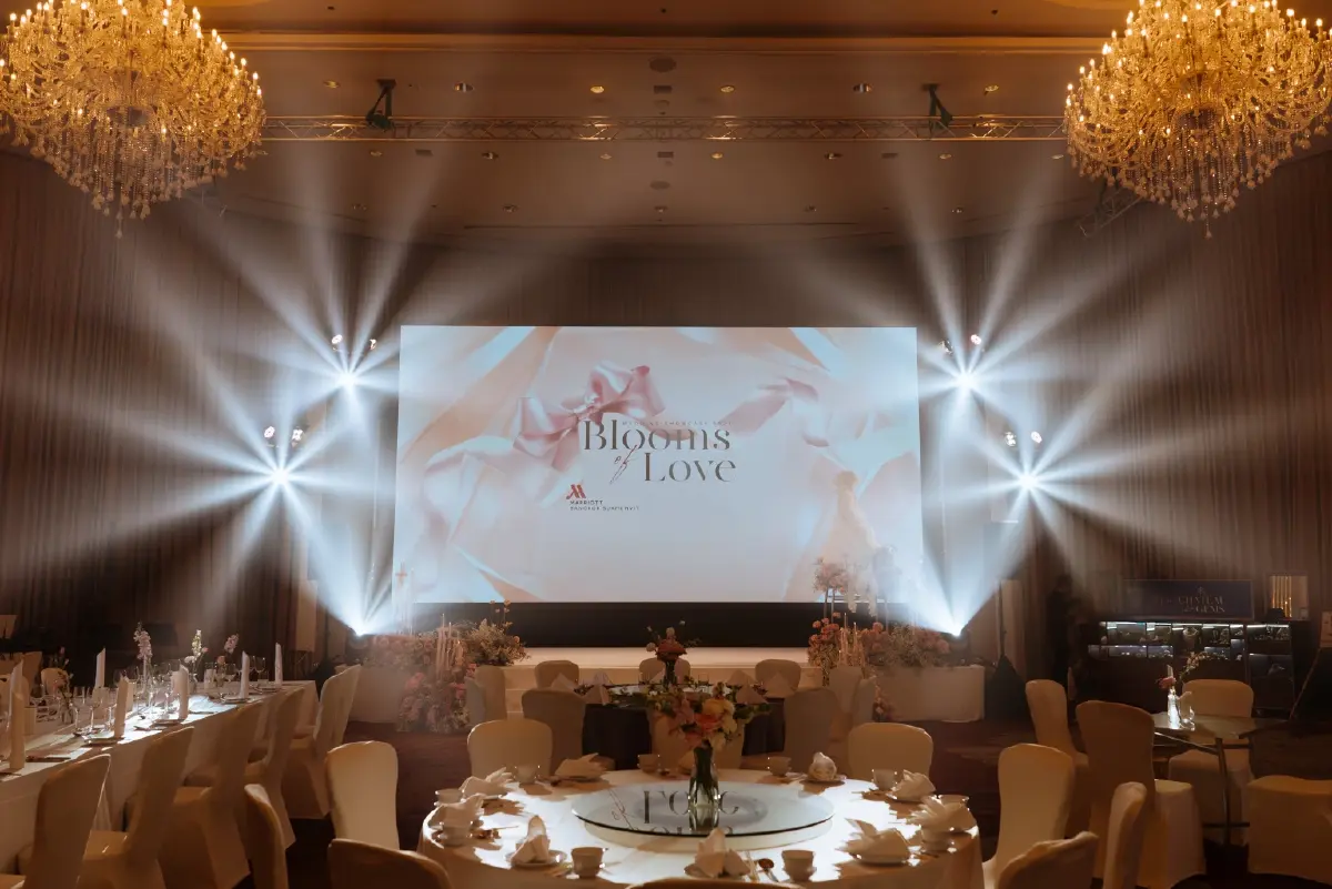 งานเวดดิ้งแฟร์ “Marry Me at Marriott” กลับมาอีกครั้งเพื่อจุดประกายแรงบันดาลใจให้แก่คู่รักที่กำลังวางแผนงานวิวาห์ในประเทศไทย