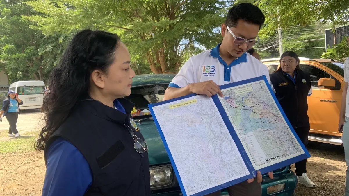 ล่องสำรวจเขื่อนแม่กลอง “หัวใจความมั่นคงของน้ำ” ในภาคตะวันตก