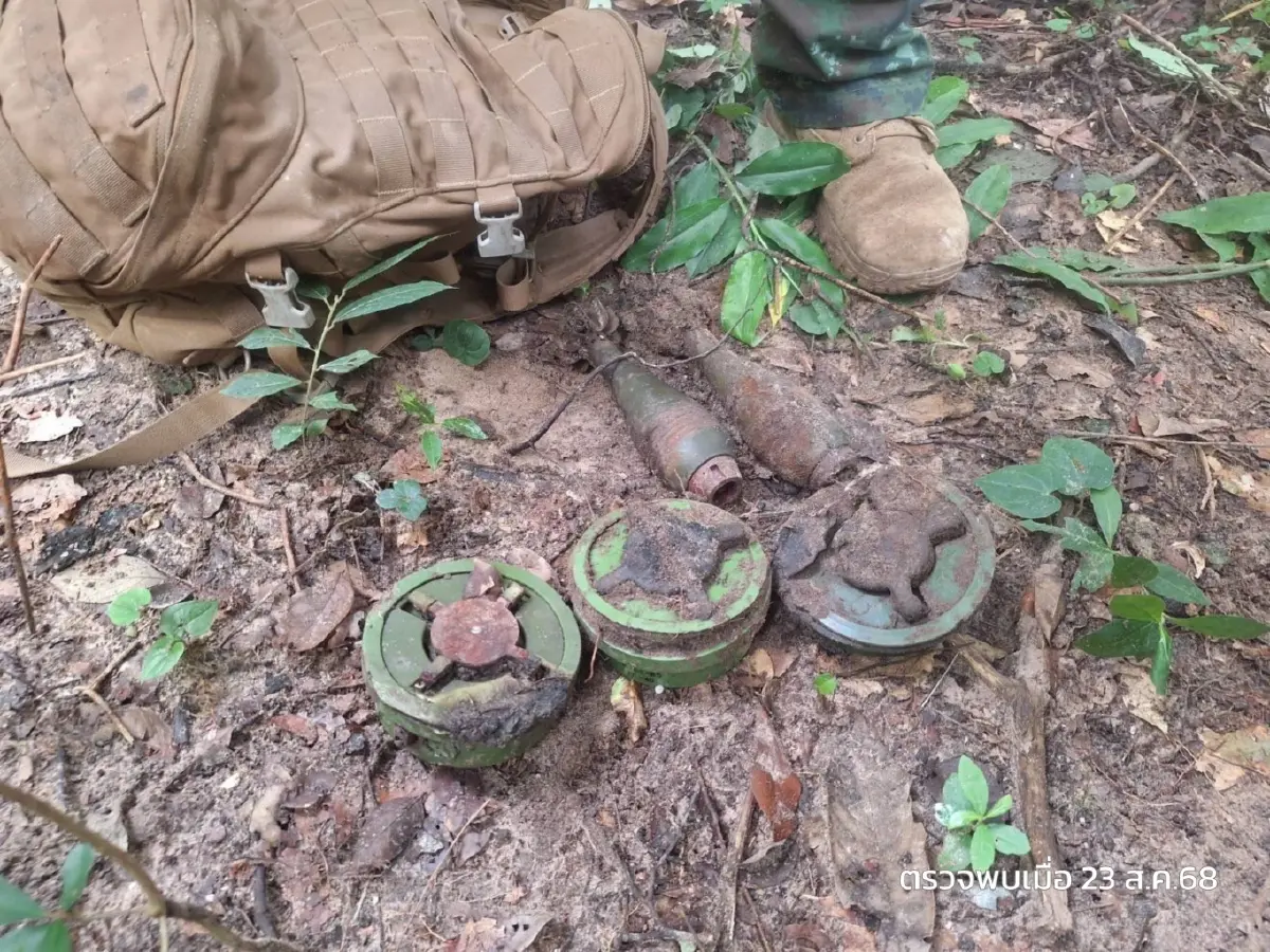 &quot;ทหารกัมพูชา&quot; ลอบวาง &quot;กับระเบิด&quot; ใกล้ปราสาทตาควาย  ละเมิดข้อตกลง