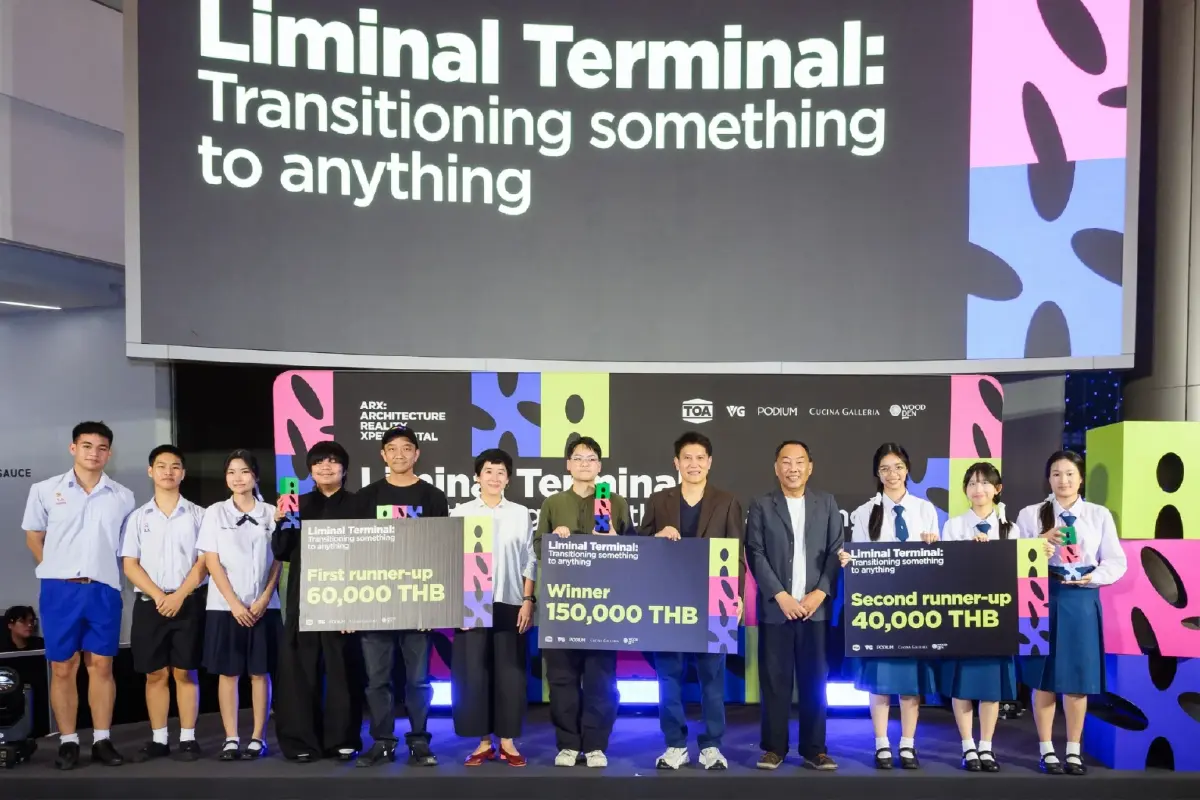 TOA มอบรางวัล ARX ปั้นเยาวชนนักออกแบบ จุฬาฯ คว้าแชมป์ รับ 150,000 บาท