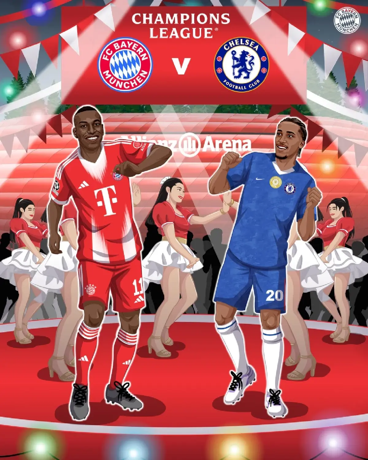 LIVE ถ่ายทอดสด บาเยิร์น มิวนิค พบ เชลซี ยูฟ่า แชมเปี้ยนส์ลีก วันนี้