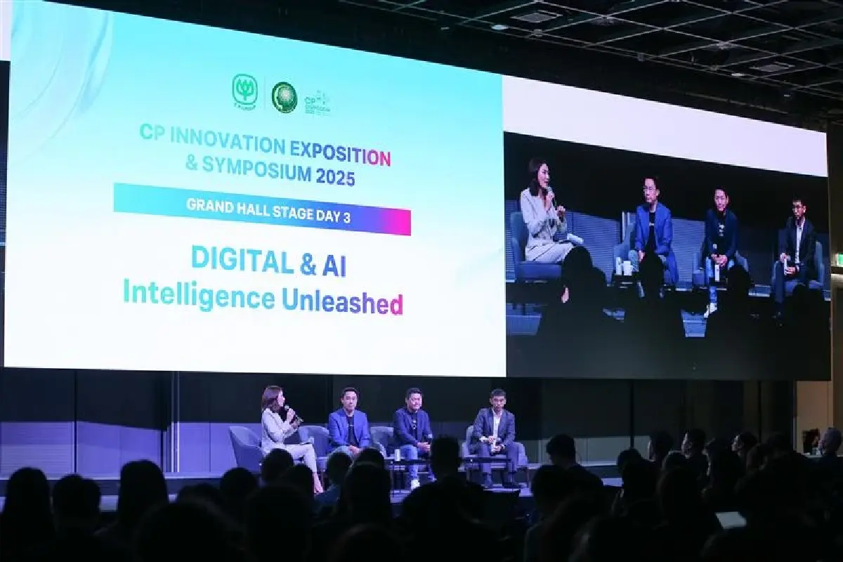 ทรู คอร์ปอเรชั่น ระดมบิ๊กเทคโลก ชี้อนาคต AI ไทย ในงาน CP Innovation Expo 2025