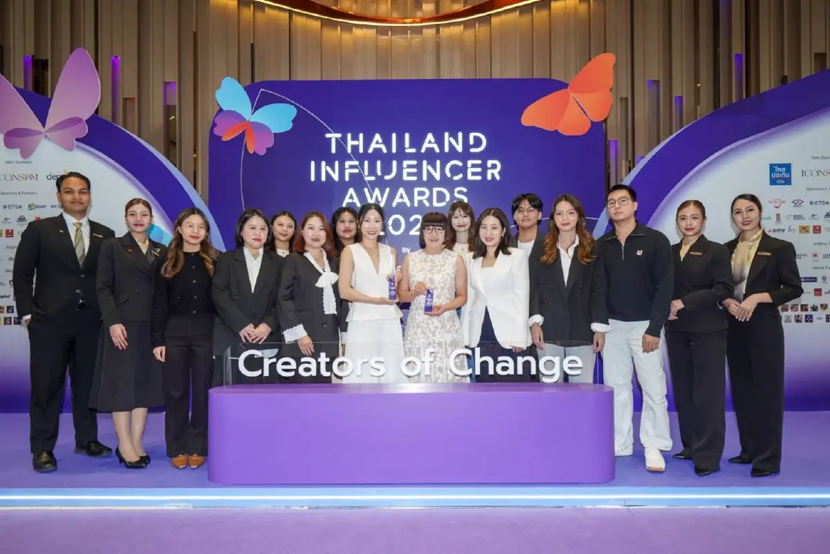 ไอคอนสยามคว้าสองรางวัลใหญ่ Thailand Influencer Awards 2025