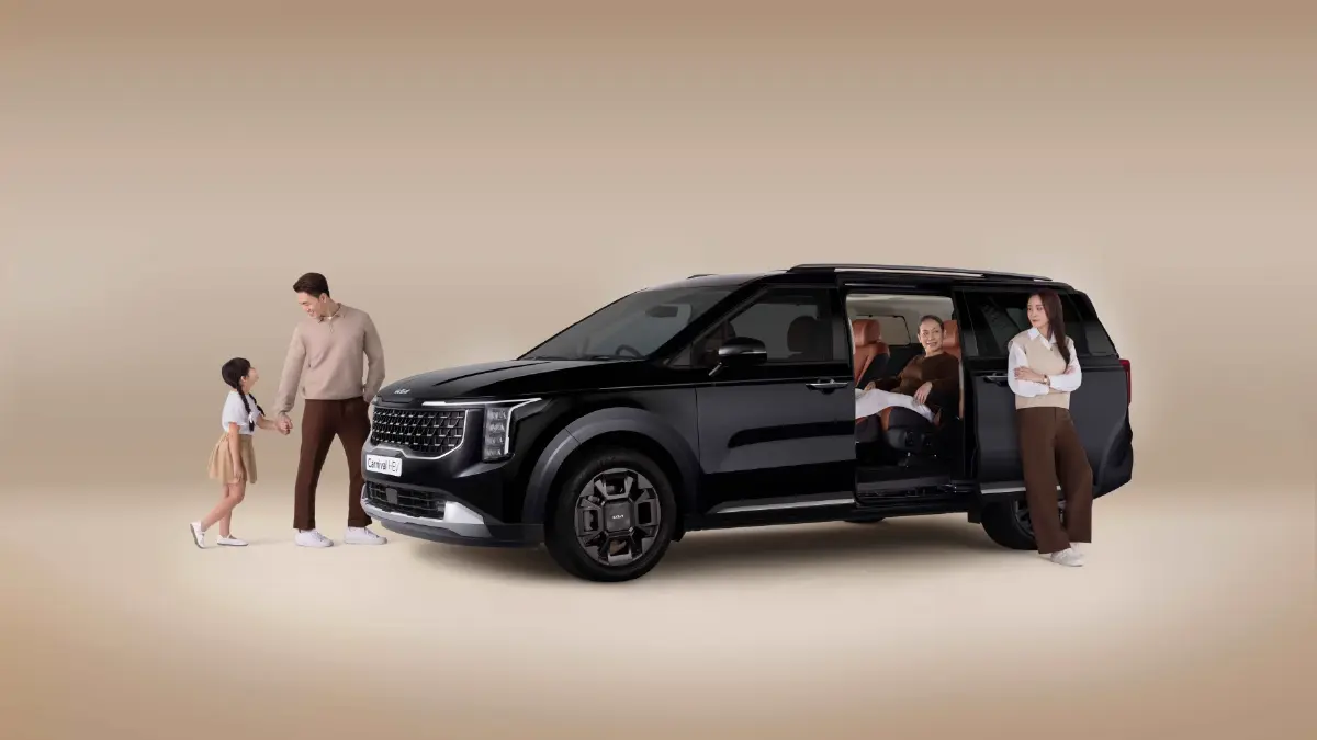 Kia Carnival HEV 7-Seater เปิดตัวรถตู้พรีเมียมไฮบริด เริ่ม 2.499 ล.