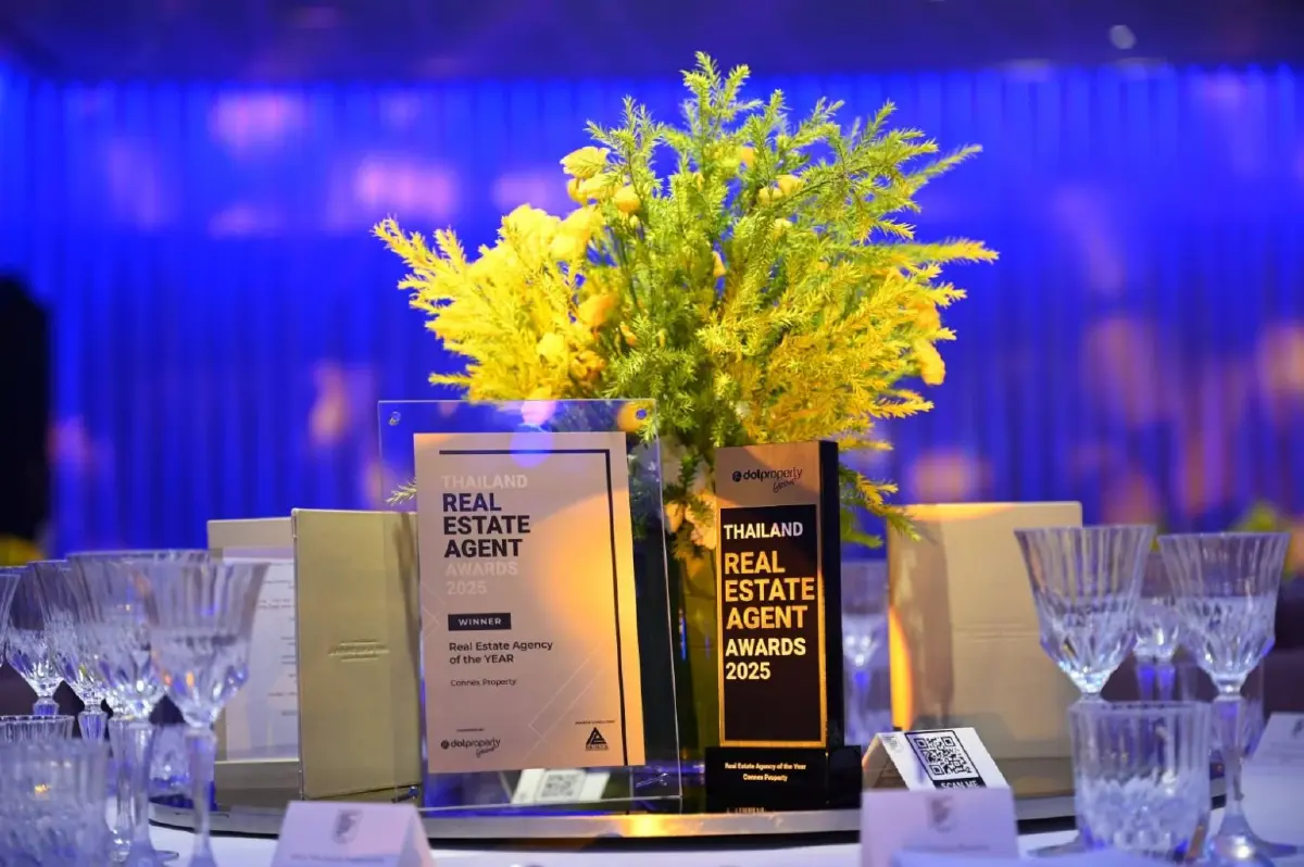 Connex Property คว้า Agency of the Year ยกระดับมาตรฐานนายหน้าอสังหาฯ ไทย