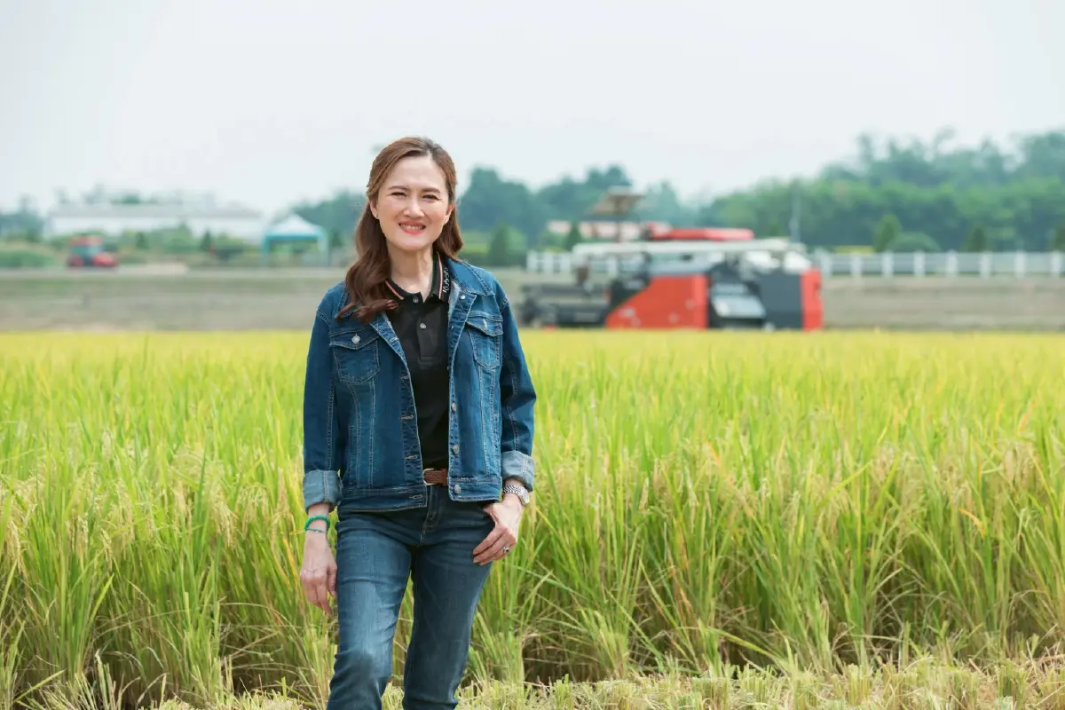 บ้านพระแก้ว ชัยนาท ปั้น Smart Farming ผลิตข้าวคาร์บอนต่ำครบวงจร