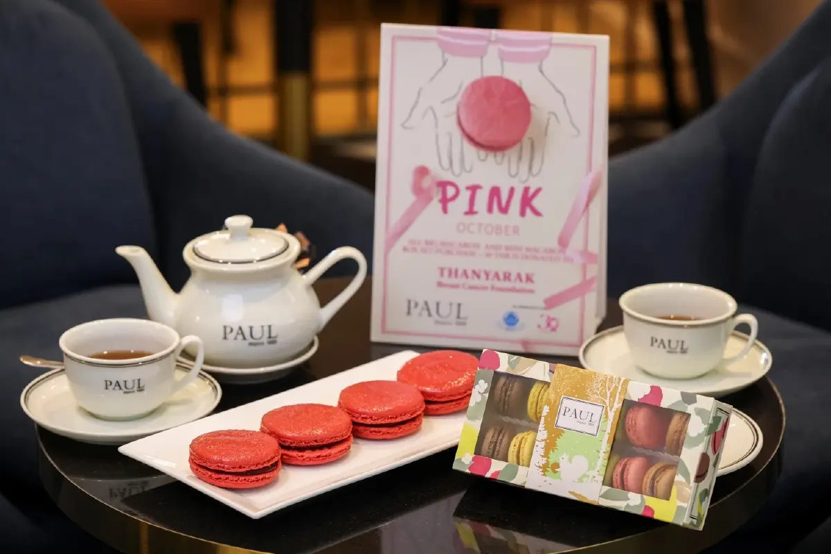 PAUL Thailand เดินหน้าปีที่ 3 แคมเปญ ‘Pink October’ ร่วมมูลนิธิถันยรักษ์ฯ ส่งต่อโอกาสตรวจคัดกรองมะเร็งเต้านม