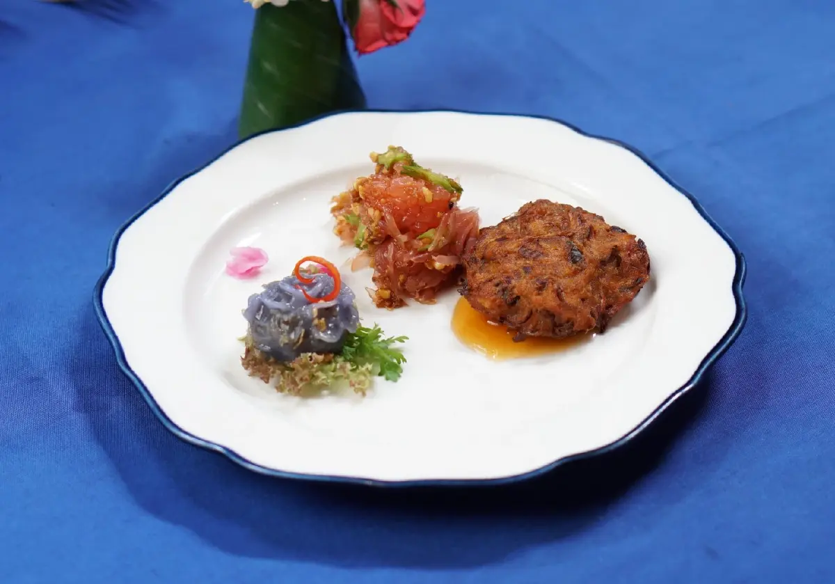 Blue Elephant สาทร: Fine Dining วีแกน "Aroi Thai Vegetarian Set"