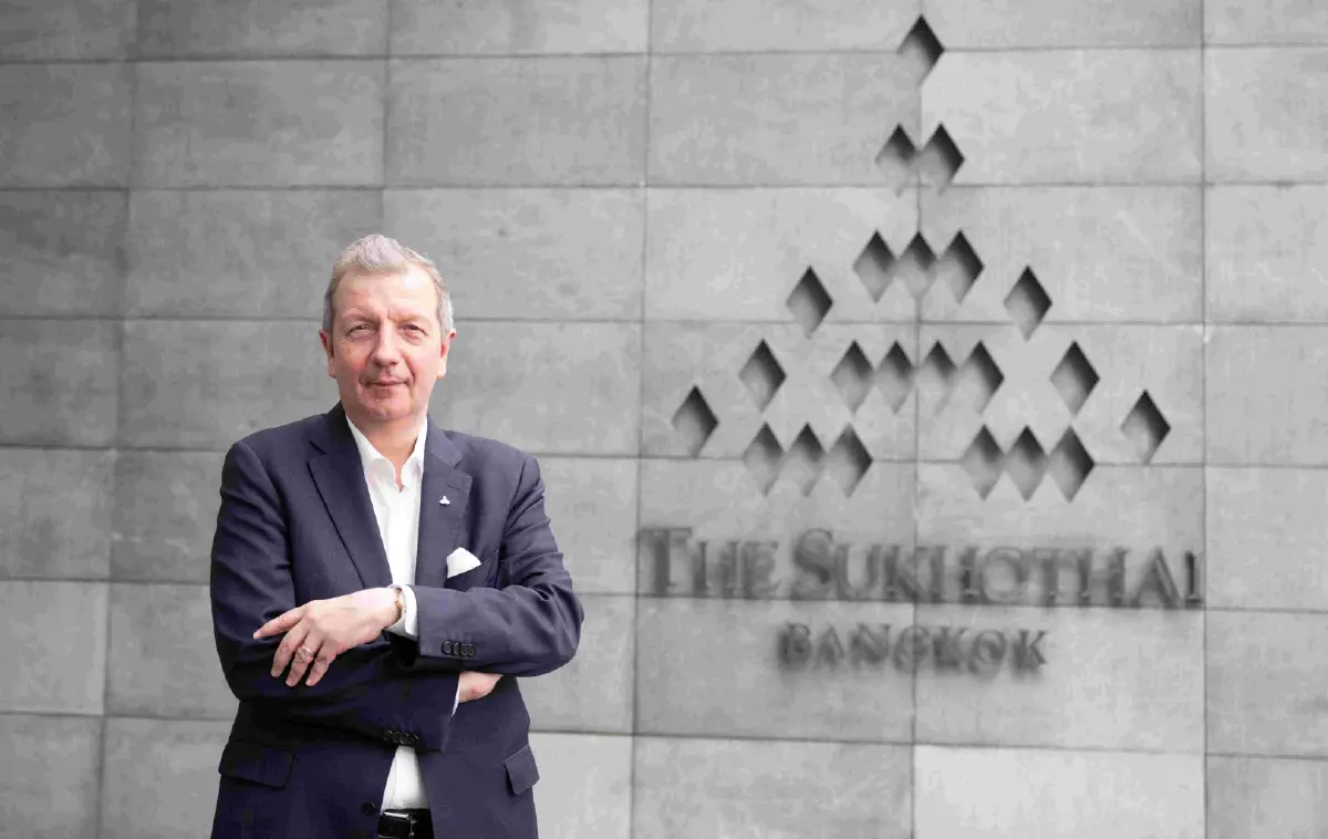 มิสเตอร์ ริชาร์ด ดอยท์ล ผู้จัดการทั่วไป โรงแรมสุโขทัย กรุงเทพฯ