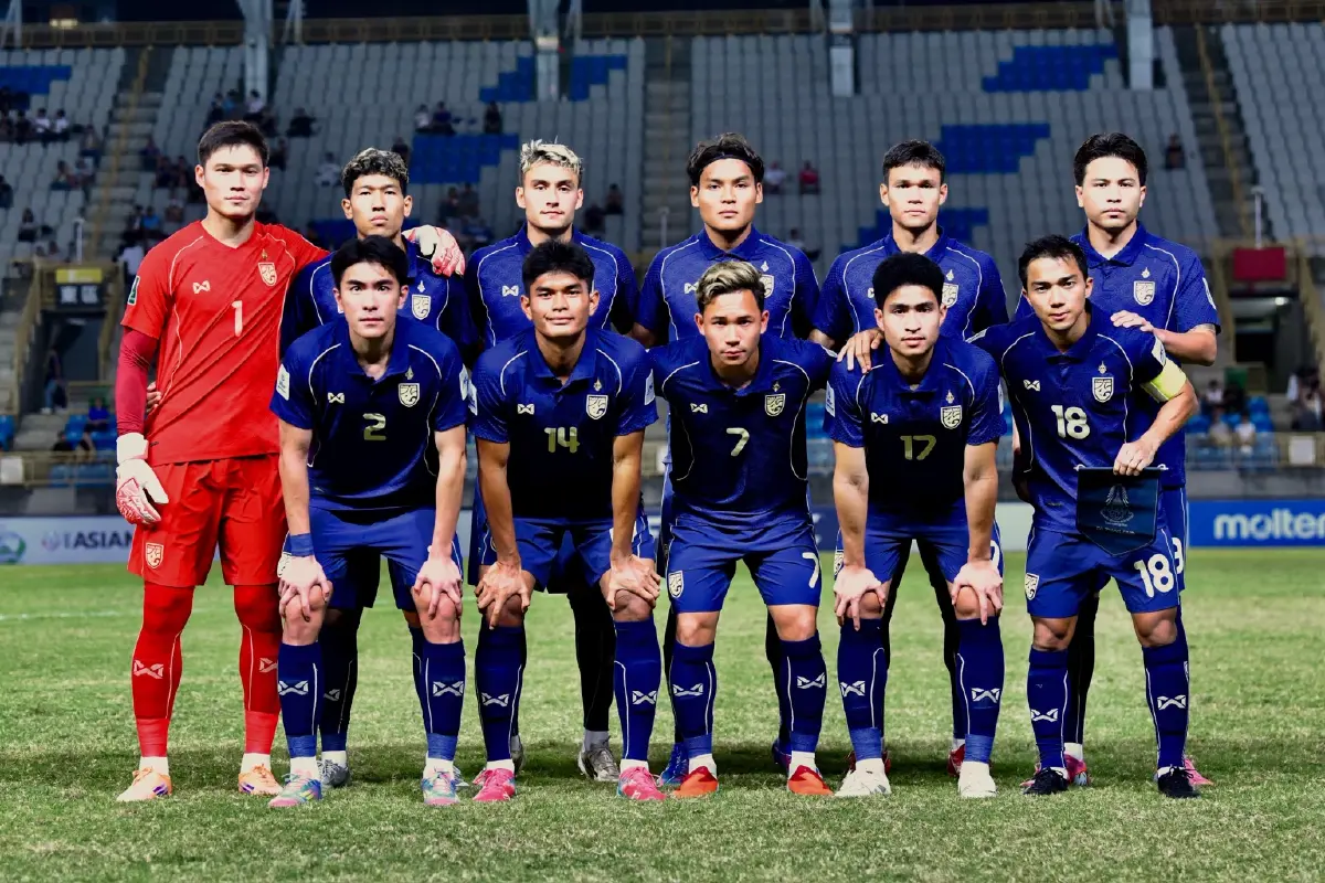 ผลบอล ทีมชาติไทย บุกอัด ไชนีส ไทเป 6-1 เอเชียน คัพ 2027 รอบคัดเลือก