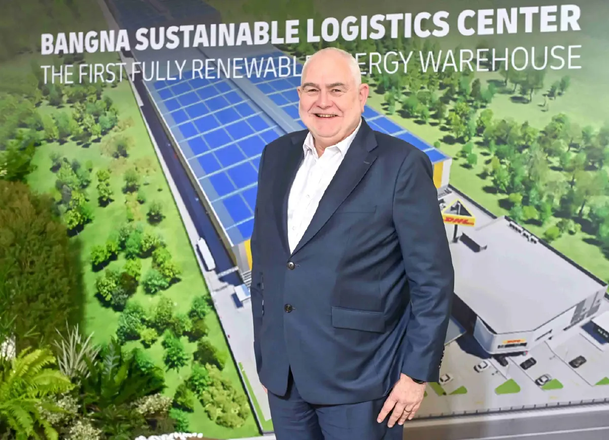 ดีเอชแอล เปิดคลังสินค้าพลังงานหมุนเวียน 100% แห่งแรกของโลกในไทย