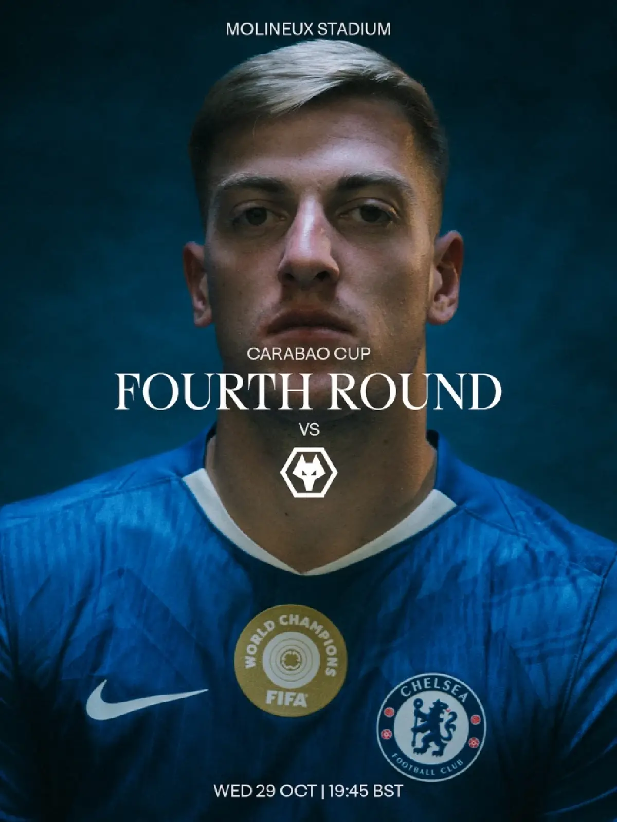 ถ่ายทอดสด วูล์ฟแฮมป์ตัน พบ เชลซี คาราบาวคัพ วันนี้ 29 ต.ค.68