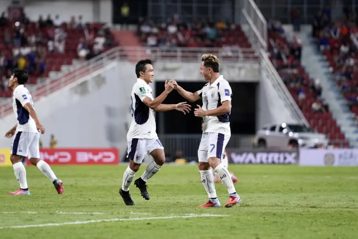 ผลบอล ทีมชาติไทย ชนะ ไชนีส ไทเป 2-0 เอเชียน คัพ 2027 รอบคัดเลือก