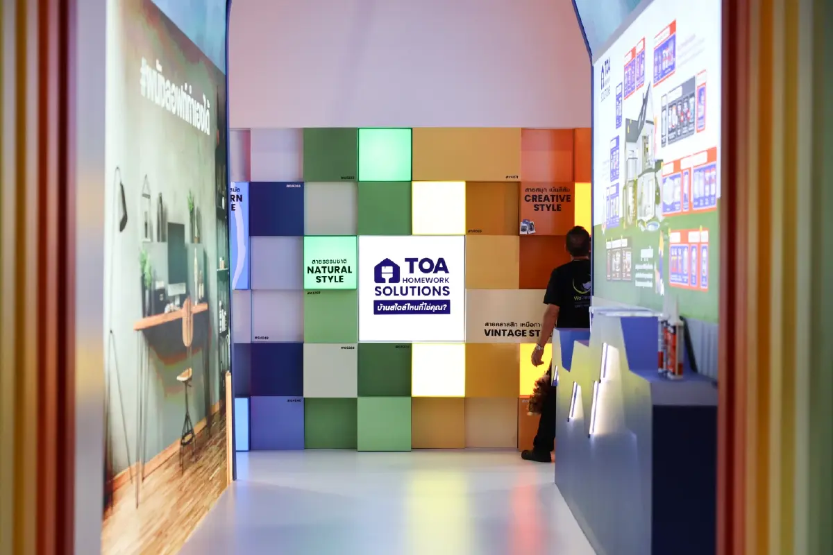 TOA ชวนคนรักบ้านเปิดประสบการณ์ 'HOMEWORK SOLUTIONS' ครบวงจร