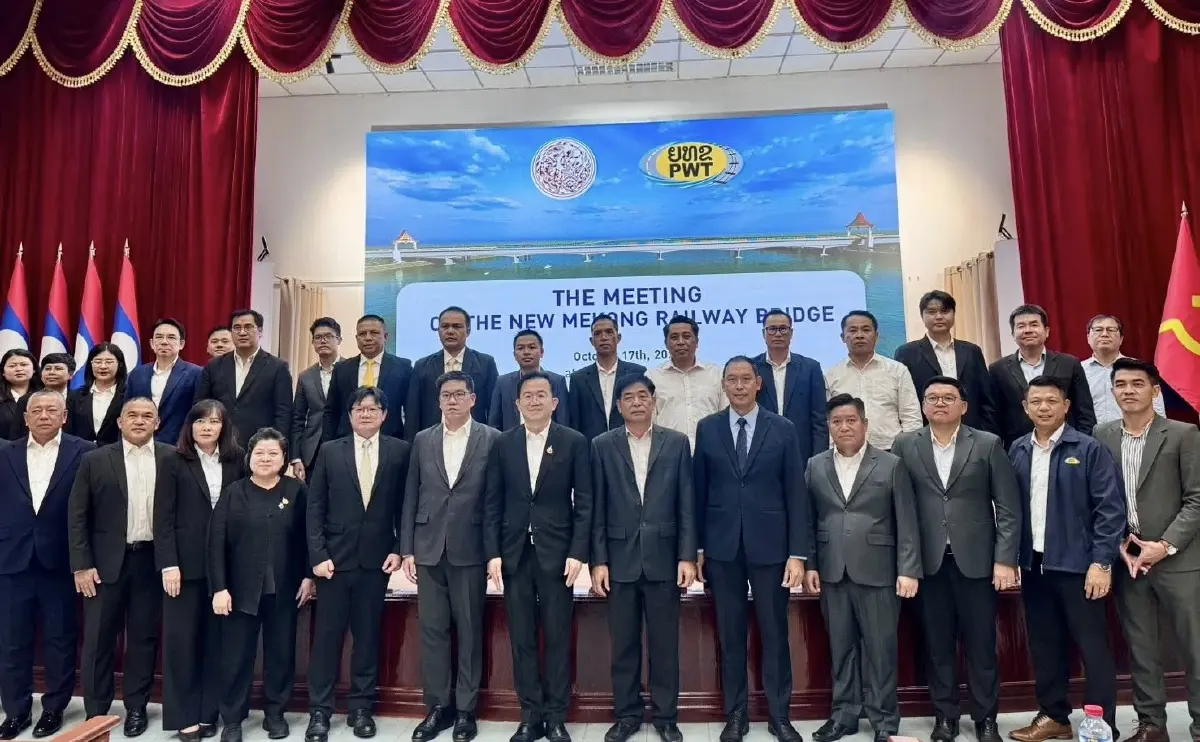 คืบหน้ารถไฟไทย-ลาว เชื่อมหนองคาย-เวียงจันทน์ ยกระดับโลจิสติกส์