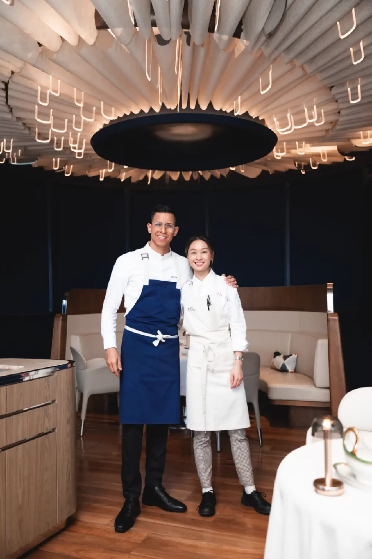 ค่ำคืนแห่งรสชาติ Blue x Baan Tepa สองเชฟมิชลินรังสรรค์ดินเนอร์ริมเจ้าพระยา