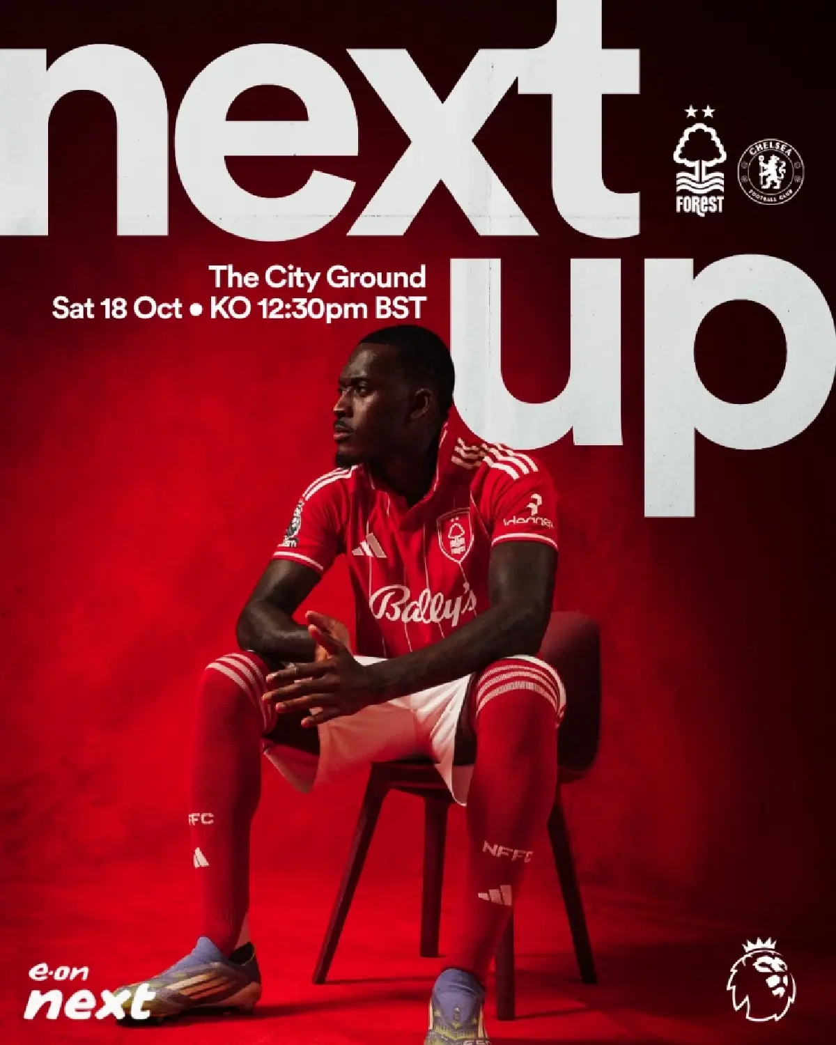 LIVE ดูสด ถ่ายทอดสด ฟอเรสต์ พบ เชลซี พรีเมียร์ลีก วันนี้ 18 ต.ค.68