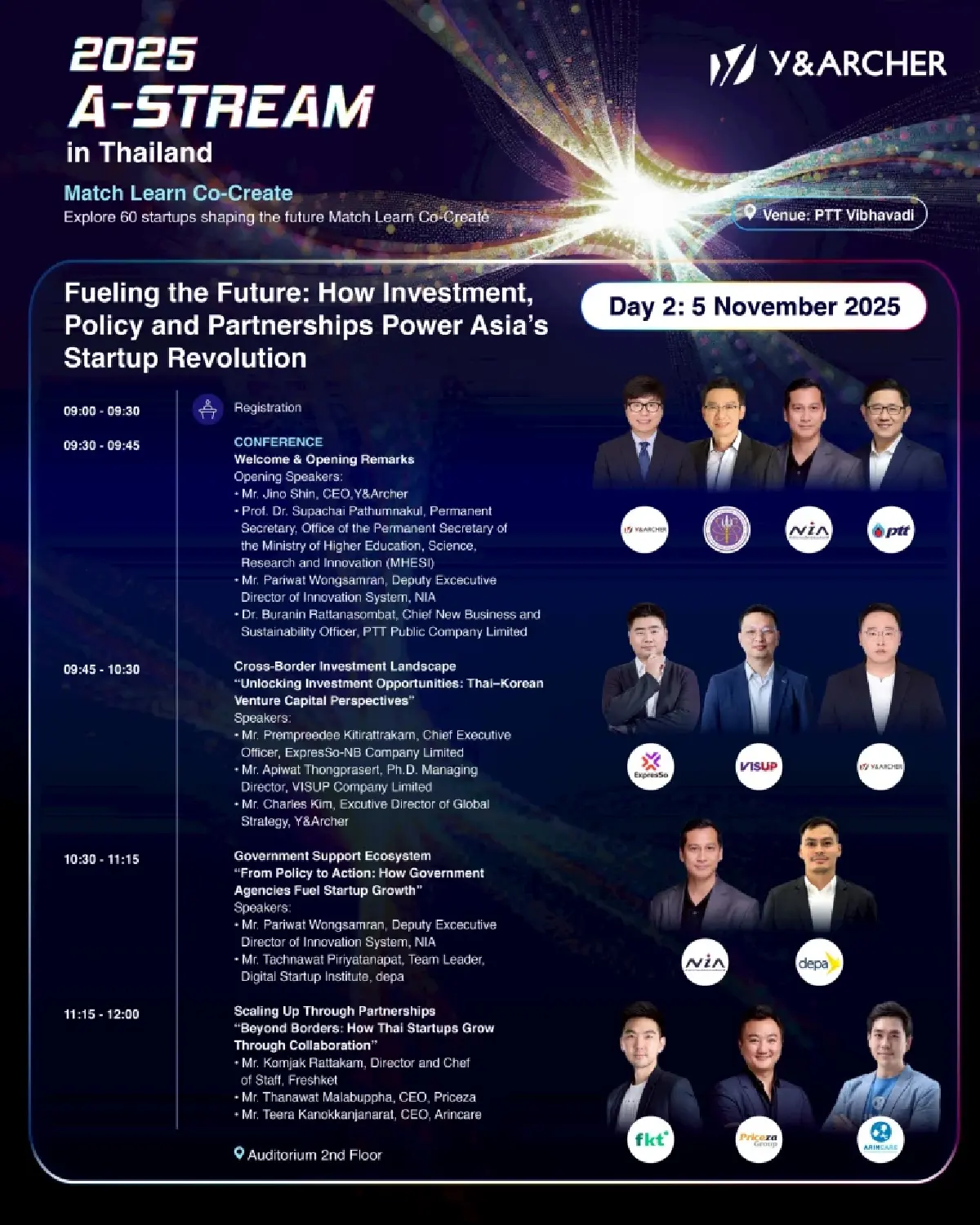 A-STREAM เปิดเวที เชื่อมต่อองค์กรชั้นนำ นักลงทุน สตาร์ทอัพ