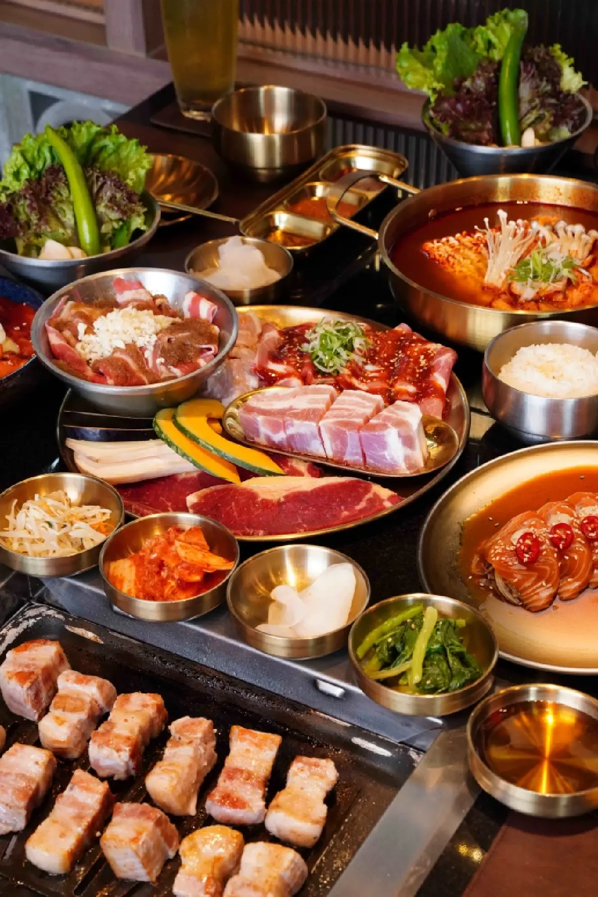 MAGURO เปิดบุฟเฟ่ต์ปิ้งย่างเกาหลี SSAMTHING TOGETHER ทานได้ 90 นาที